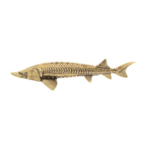 Sturgeon fish statue miniature - sturgeon,