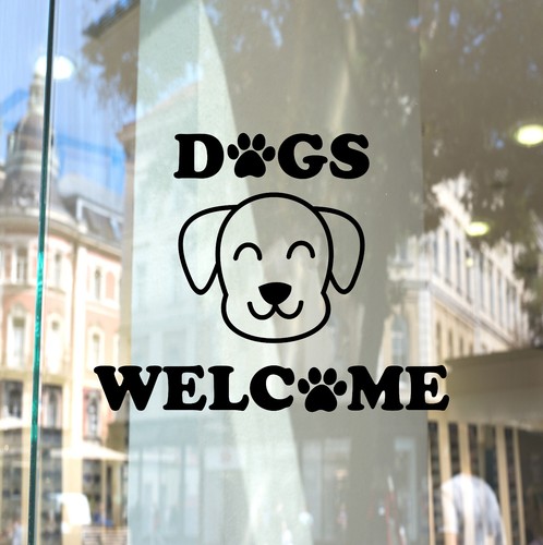 Dogs welcome cafe - dogs, business