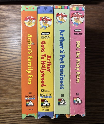 Arthur vhs lot pet business - vhs,